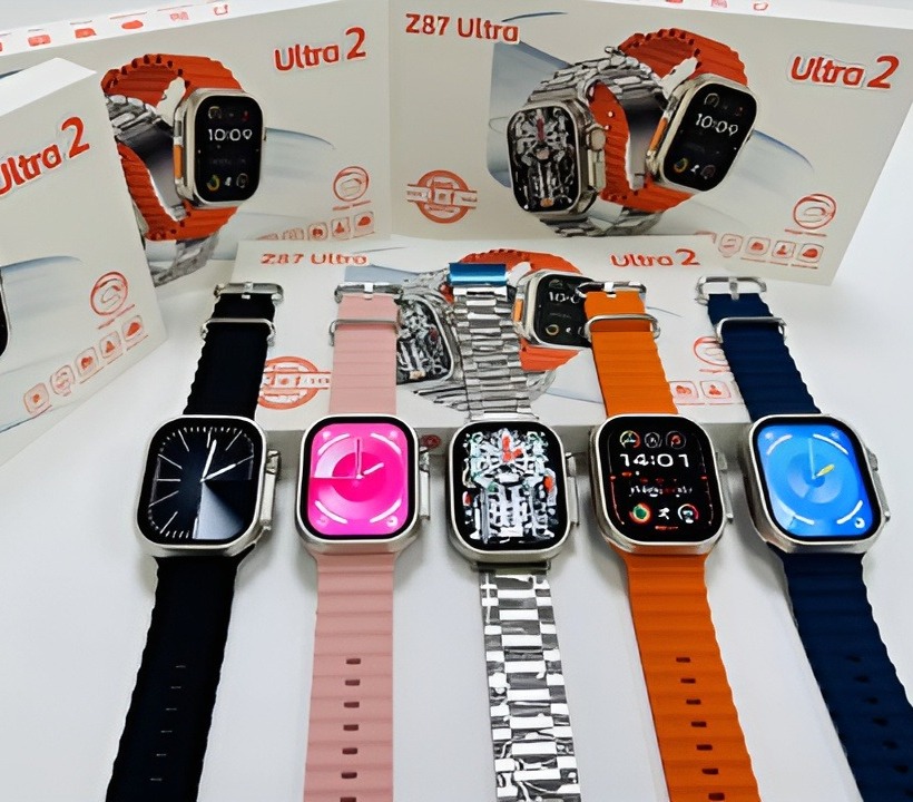 Z87 Ultra 2 With 3 Different Straps Smart Watch