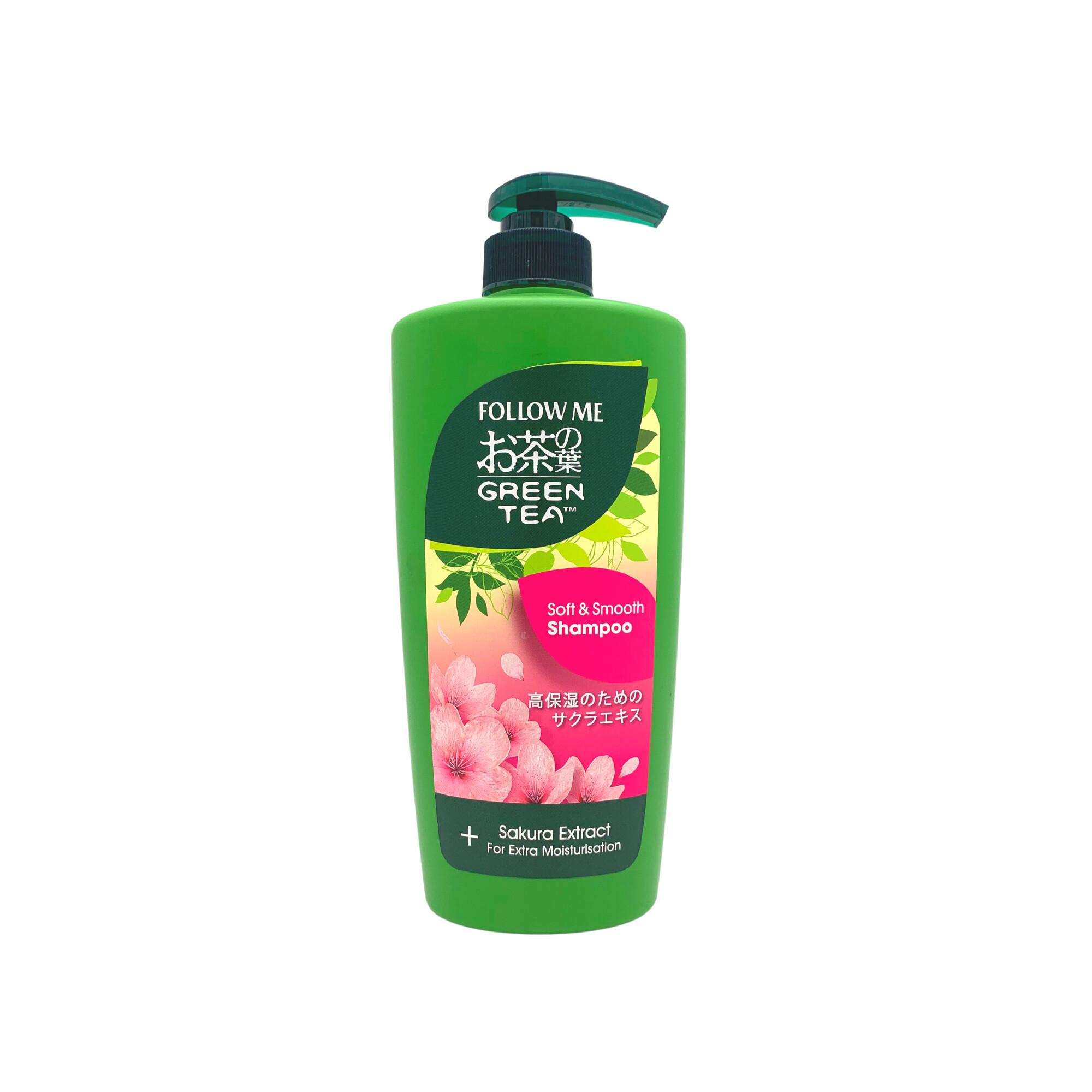 Follow Me Green Tea Soft And Smooth Shampoo 650ml — HarimauFresh - Online  Groceries Malaysia