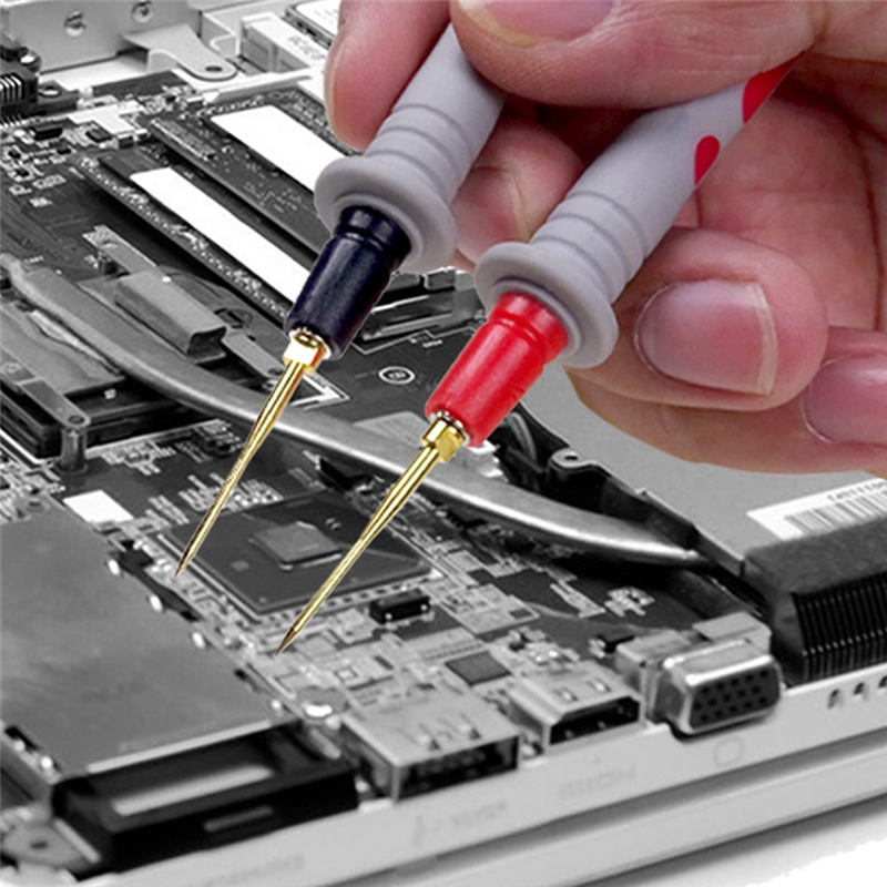1Set P1503E Series Universal Multimeter Probe Test Leads Kit Replacement Needle Tester Tip IC SMD Test Hook Alligator Clip PVC+Copper. 