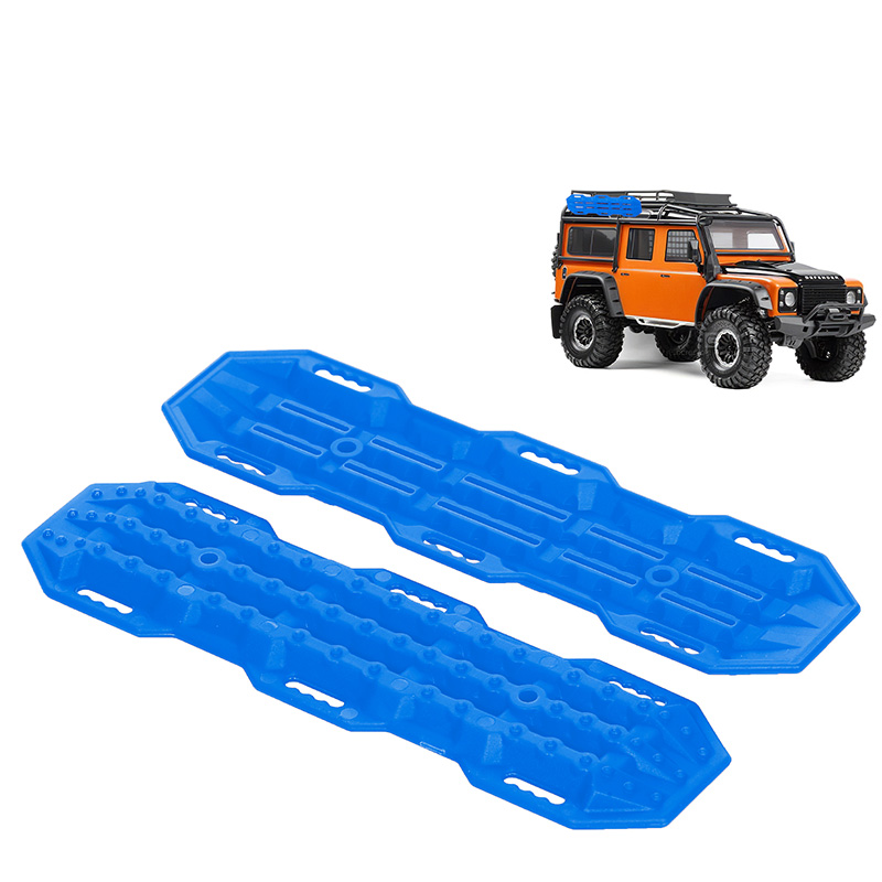 2Pcs Plastic Sand Ladder Recovery Ramps d for 1:10 RC Crawler Axial SCX10 Tamiya CC01 TRX-4 D90 MST CFX,Orange. 