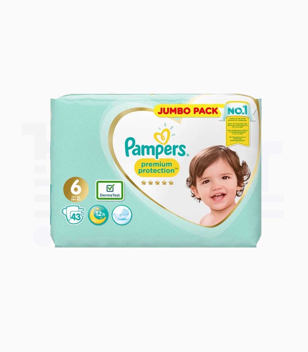 pampers premium protection size 6 pants