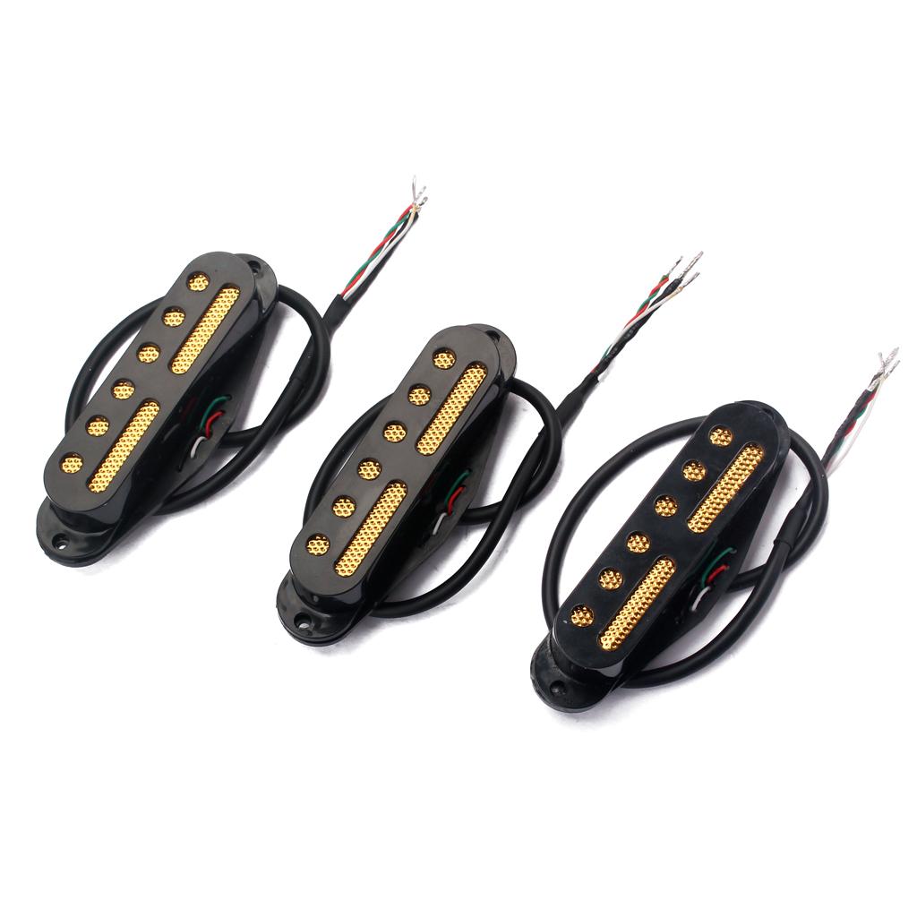 SSS Standard Single Coil Pickup Set 48/50/52 Electric Guitar Parts Accessory. 