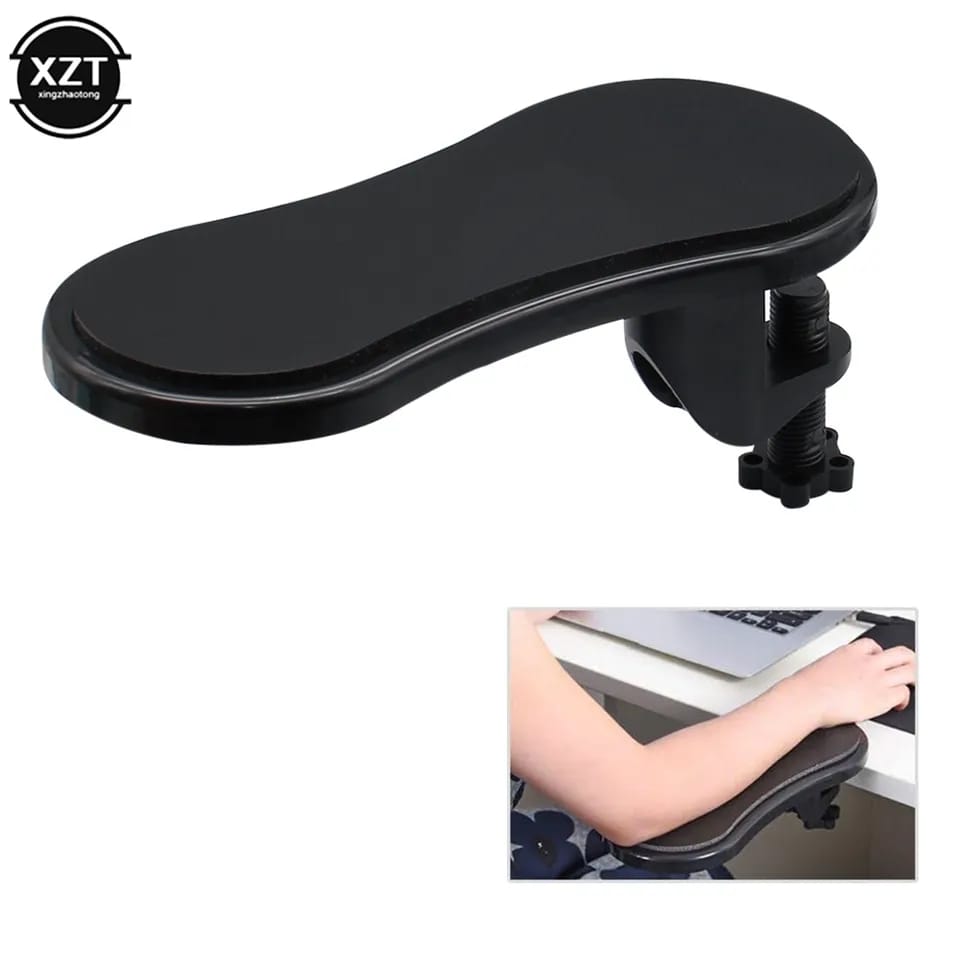 Adjustable Wrist Mouse Pad, Computer Arm Supporter Table and Chair Armrest Mouse Pad Bracket
