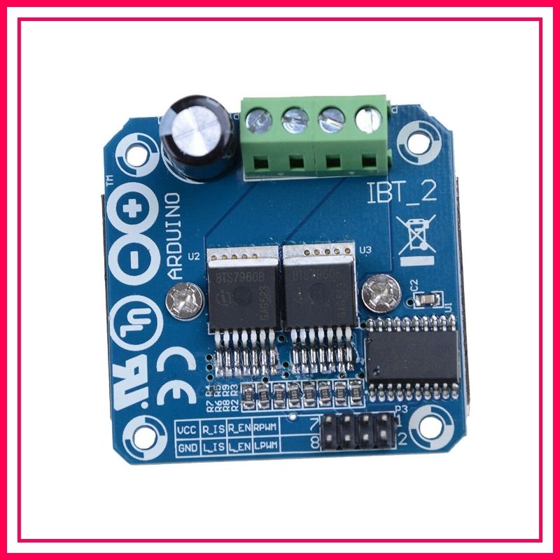 BTS7960 Motor Driver Module DC 6-27V 43A Large Current H-Bridge Motor Drivers For Arduino