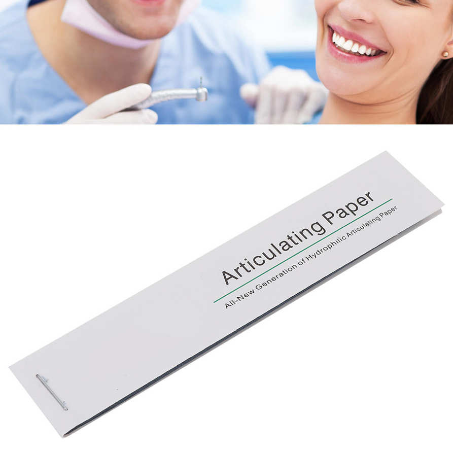 【DM bag factory Store】/ box Dental Articulating Paper Strips Lab Tool Teeth Material. 