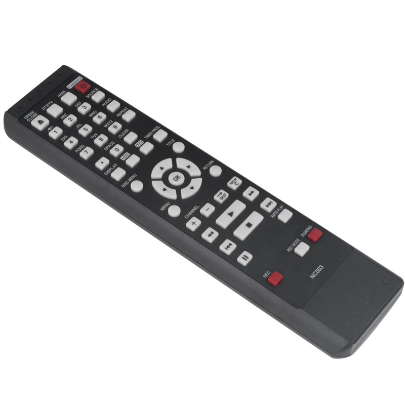 NC003UD NC003 Replacement Remote for Magnavox HDD DVD Recorder MDR535H/F7 MDR557H MDR515H MDR515H/F7 MDR557H/F7. 
