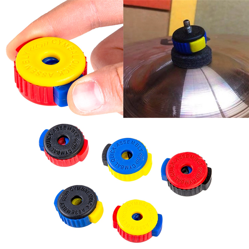 5Pcs Drum Cymbal Mate Quick Release Drum Accessories