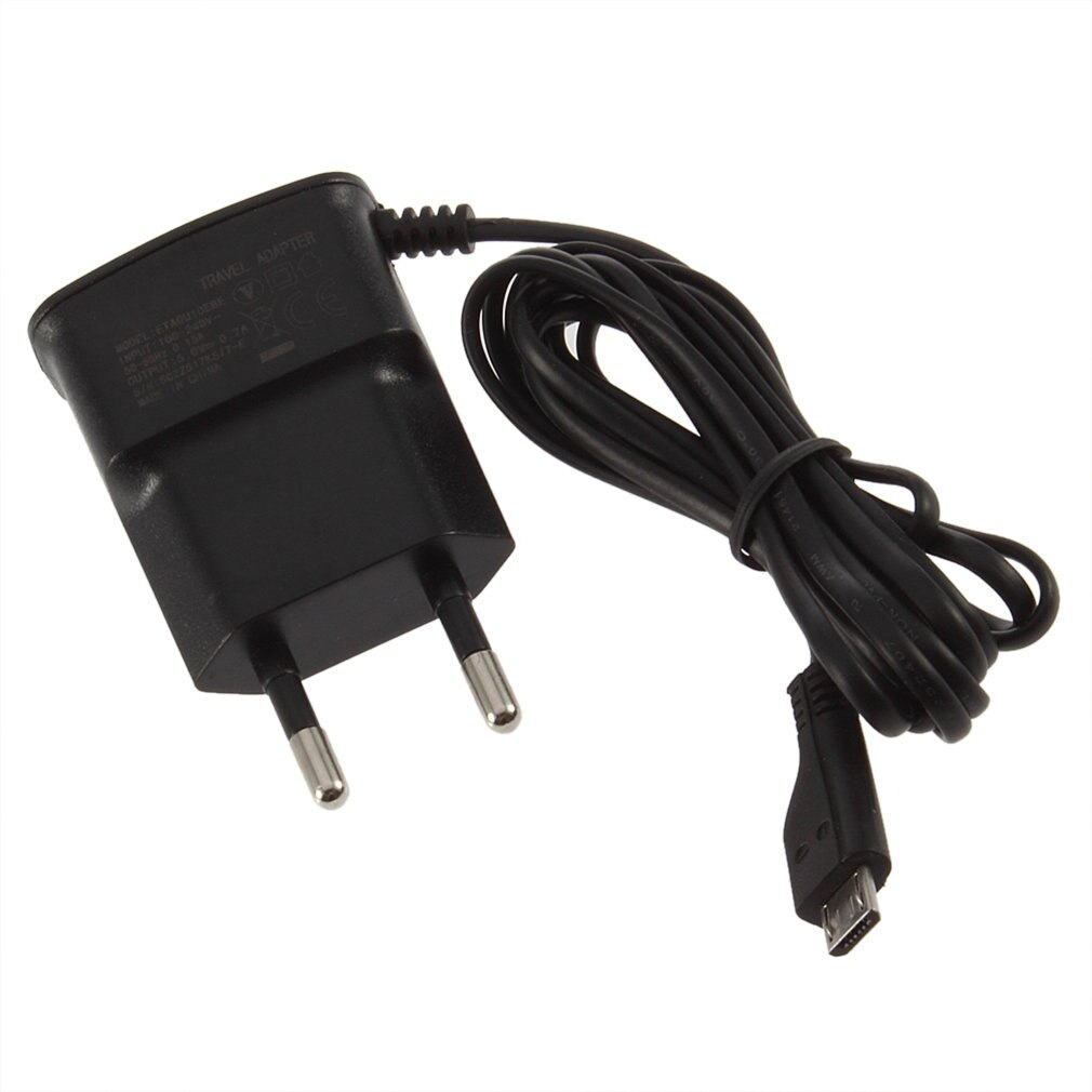【VisioN Shop】Universal Mobile Charger for Samsung Galaxy S4 S3 S2 i9100 EU Micro USB Wall Charger Travel 110V-240V 5V 0.7A. 