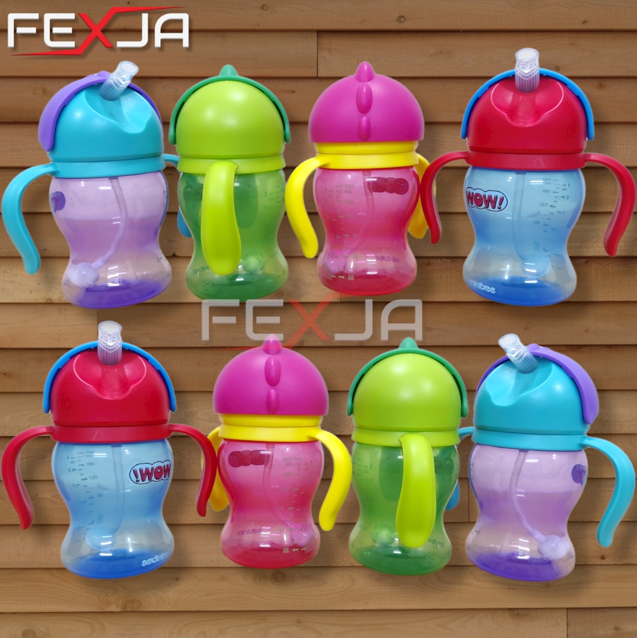 MiniTree Baby Water Bottle/Mom pot 180ml-1pcs. 