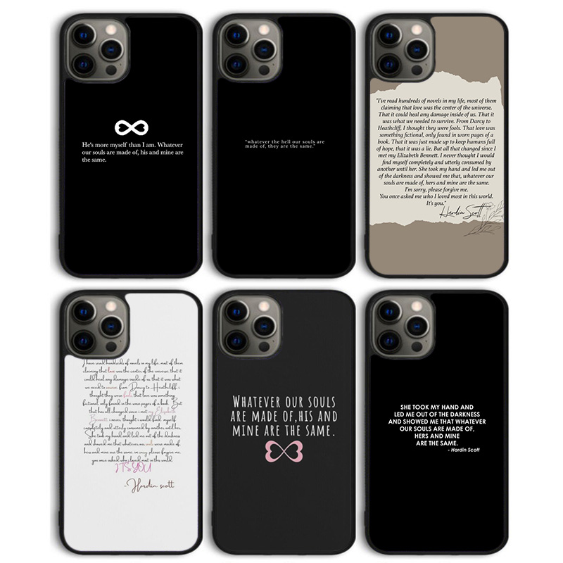 After Tessa Hardin Scott Quotes Phone Case Cover for iPhone 1relax6 15 SE2020 14 13 11 12 Pro Max mini XS XR X PlusS Shell Coque