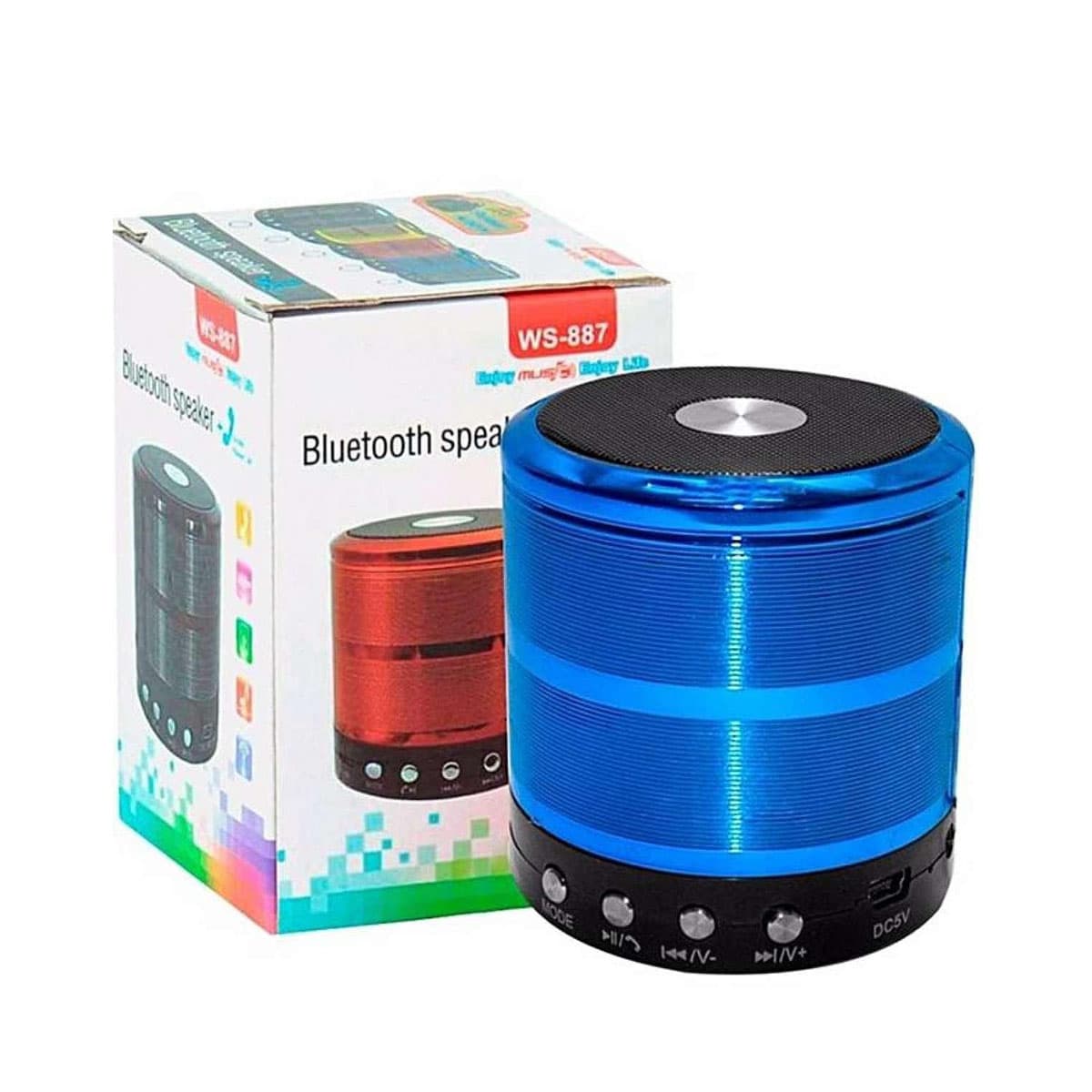 bluetooth speaker ws 887 battery charging time