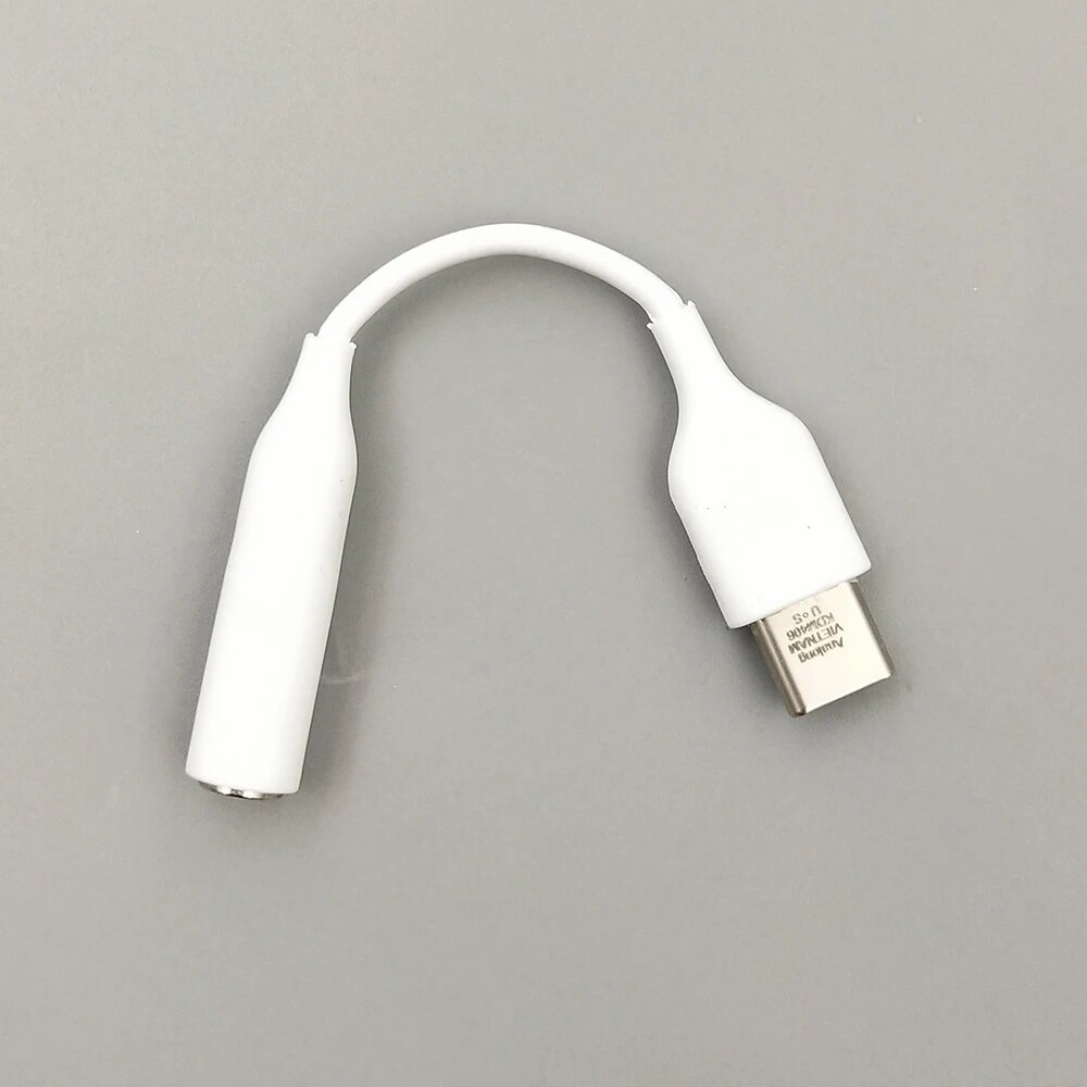 Samsung S22 S23 Ultra USB Type C To 3.5mm Jack Audio Cable Headphone Aux Adapter For Galaxy S22 S21FE Note 10+ A53 A73 A33 A34. 