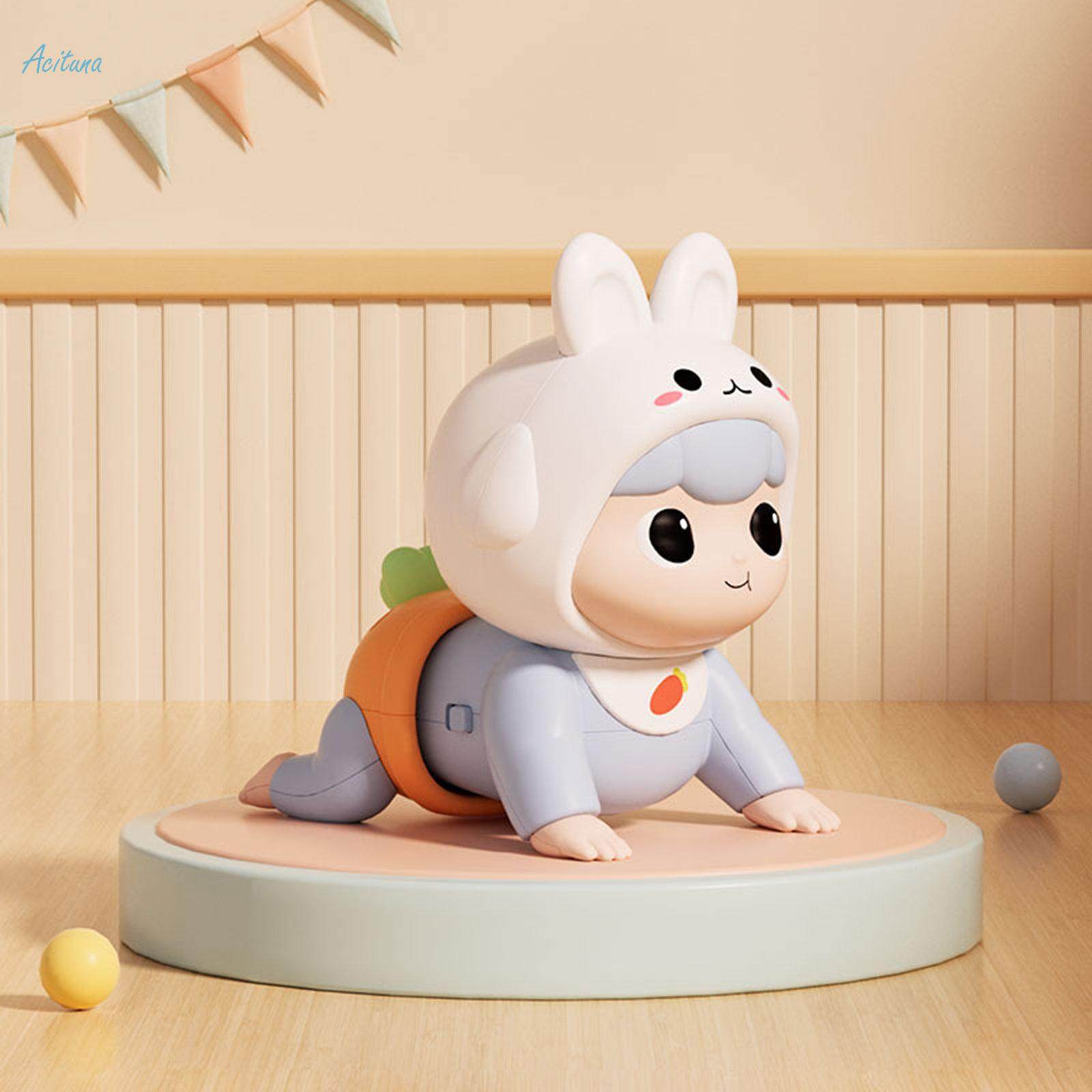 Electric Infants Doll Development Interactive Pretend Play Toy Puzzle Toy Funny Baby Crawling Dolls