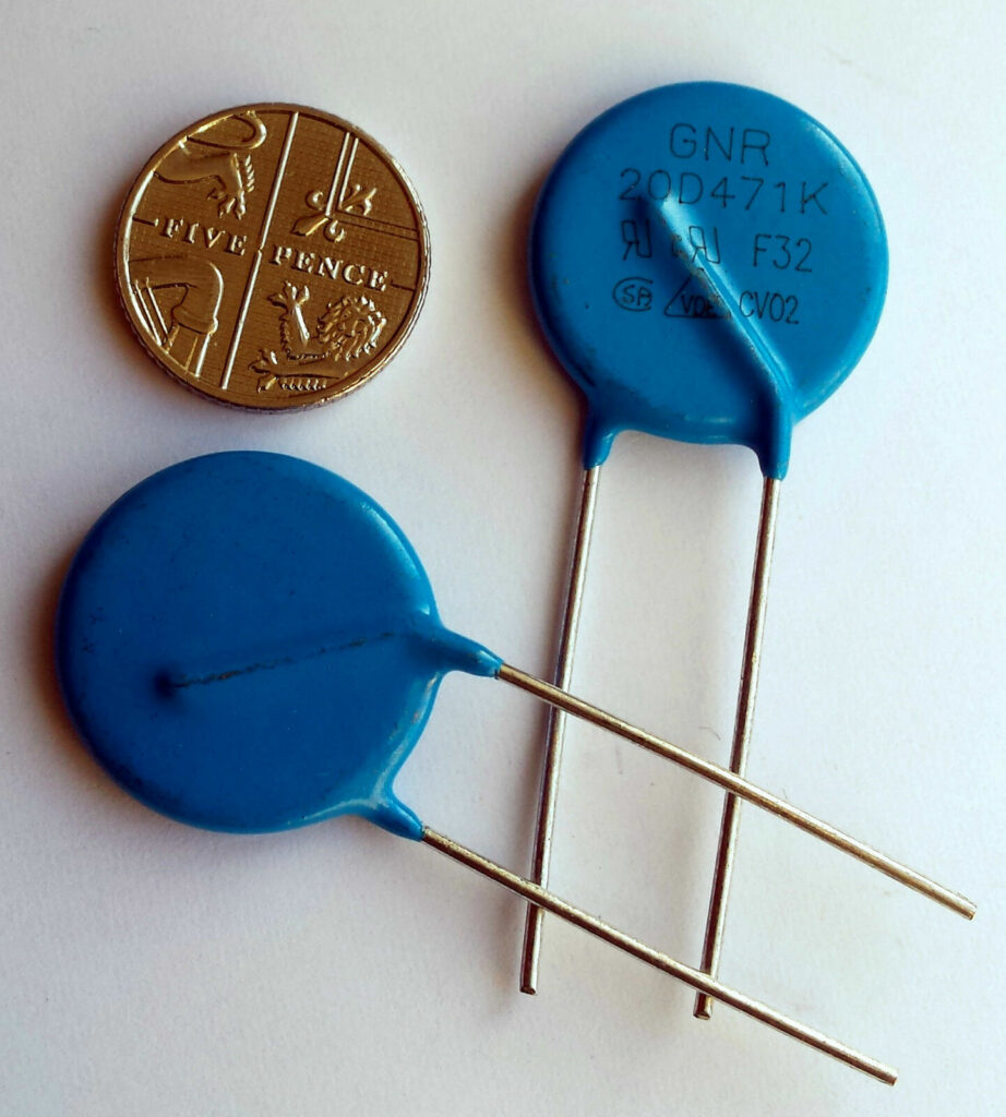 MOV 20D471K 20D-471K Disk Type Metal Oxide Varistor ZOV For Power Supply ZOV 2 Pin Leads . 