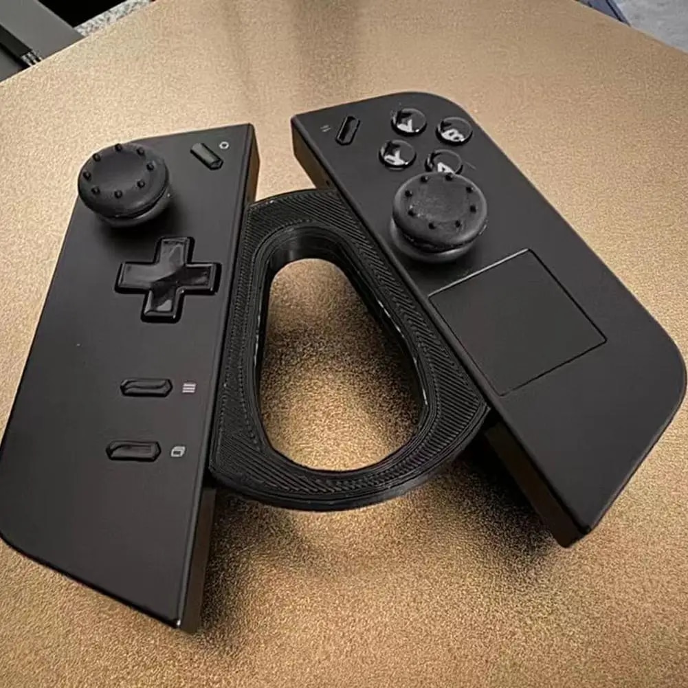 For Legion Go Controller Grip Clip Holder Triangle Shape Red Or Black For Lenovo Legion Go Handle Controller Connector. 