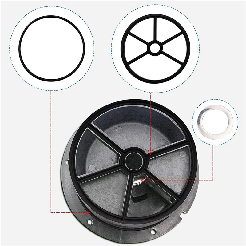 Valve Seat Spider Gasket Compatible with Hayward SPX0710XD Replacement Parts Fit for Multiport S200 and Pro Series Sand Filter Valves. 
