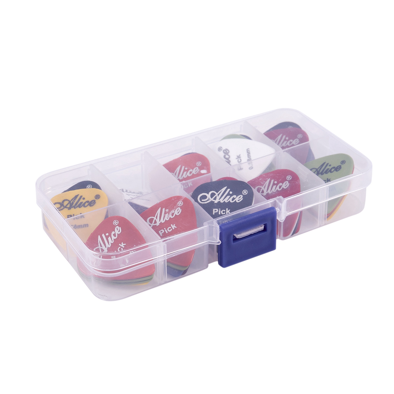 Alice Guitar Pick 1 box case 40 Pieces plectrum mediator mix 0.58-1.5