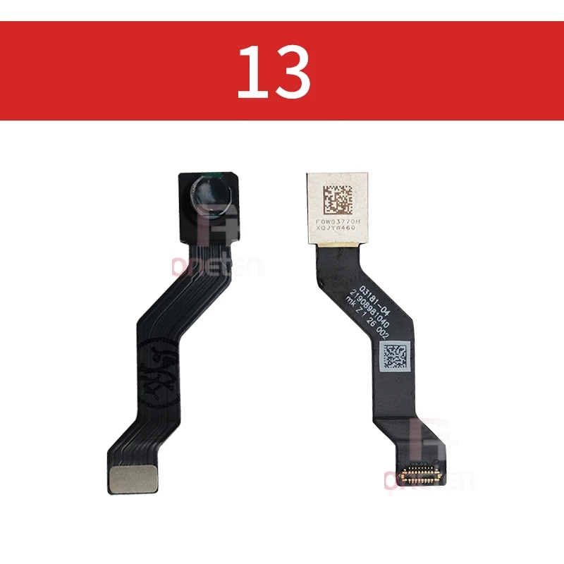 Single Front Camera Proximity Sensor Flex For iPhone 13 12 11 Pro Mini X XR XS MAX Replacement Front Small Camera Cable Patrs. 
