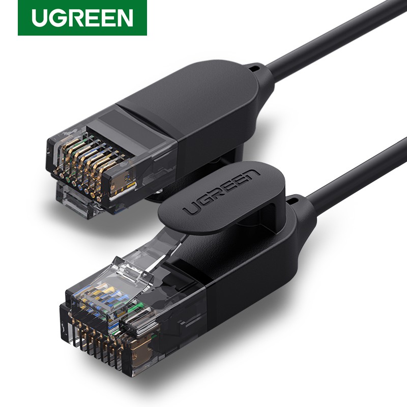 UGREEN High Speed Ethernet Cable CAT6A Cable Ultra Slim 10Gbps Gigabit Network Cable RJ45 Patch LAN Cord 0.5M/1M/1.5M/2M. 