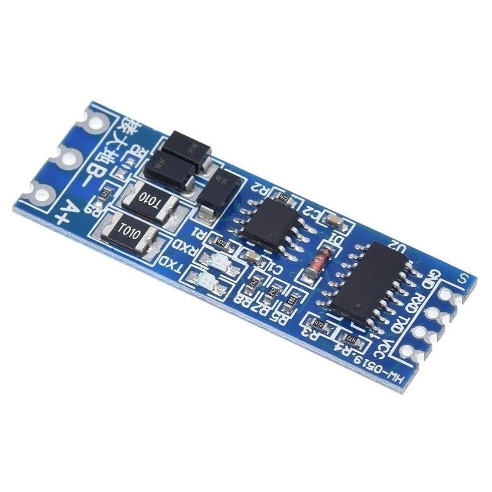 TTL To RS485 Adapter 485 Serial Port UART Level Converter Module 3.3V 5V Serial Port RS485 To TTL UART Level Converter. 