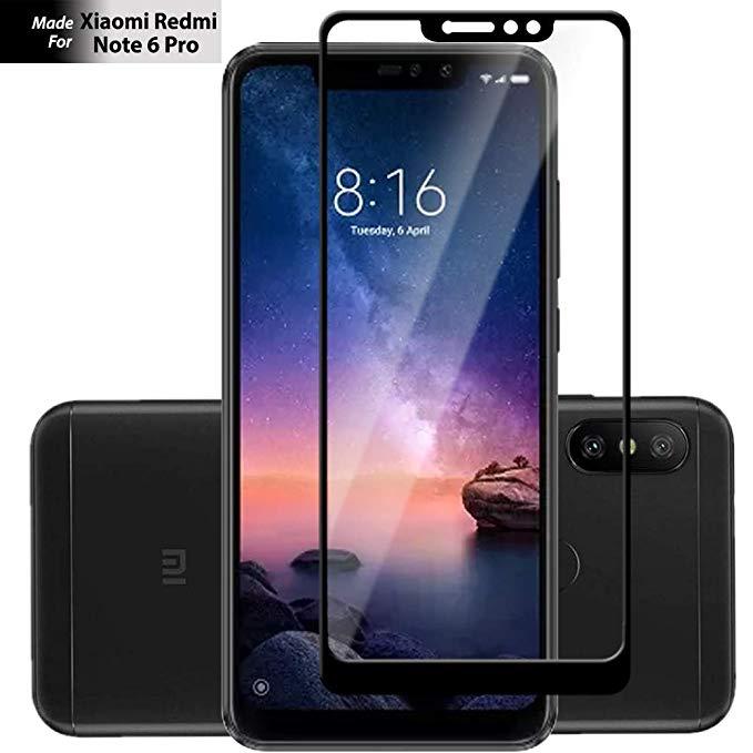 6d Xiaomi Redmi Note 6 Pro 9h Tempered Glass Screen Protector Buy Online At Best Prices In Bangladesh Daraz Com