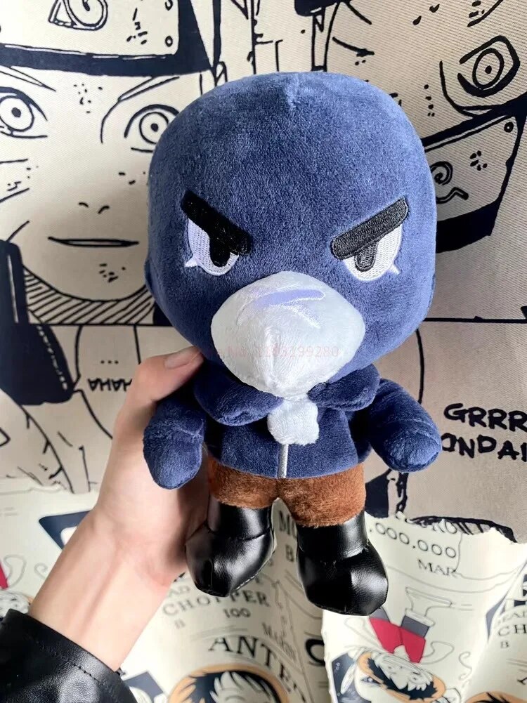 Coc 25cm Plush Toy Supercell Leon Spike Cotton Pillow Dolls Game Characters Game Peripherals Gift For Children Clash Of Clans. 