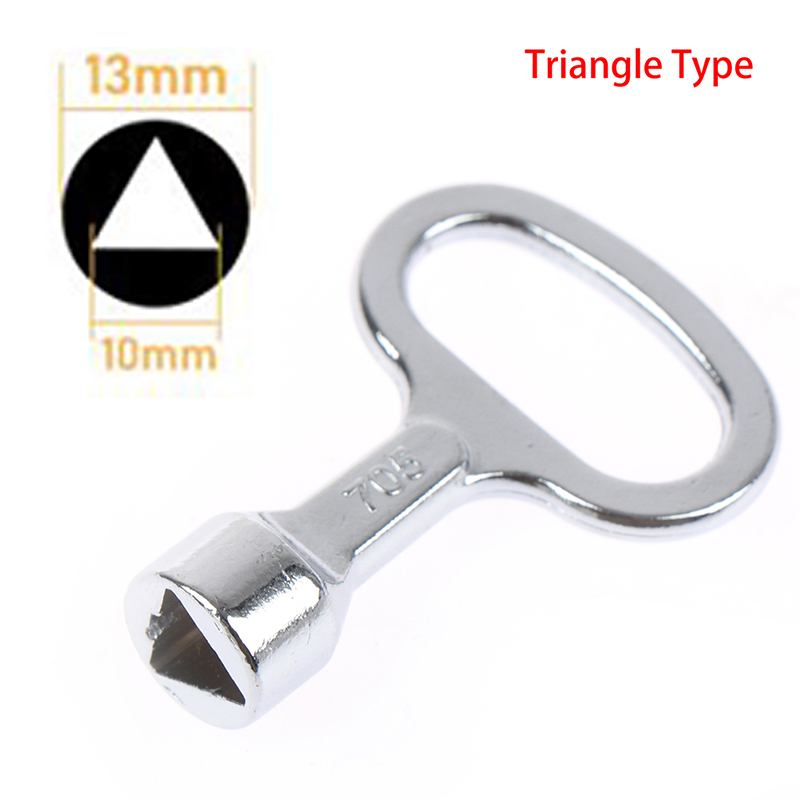 Panel Lock Key Universal Wrench Triangle/Socket Electrical Cupboard Box Switch BDM. 