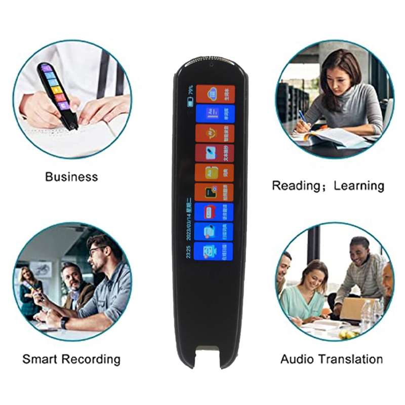 Scan Reader Pen Translatorand Reading Pen for Dyslexia Autism Smart Voice Scan Translator Pen 134 Languages Translation Durable. 