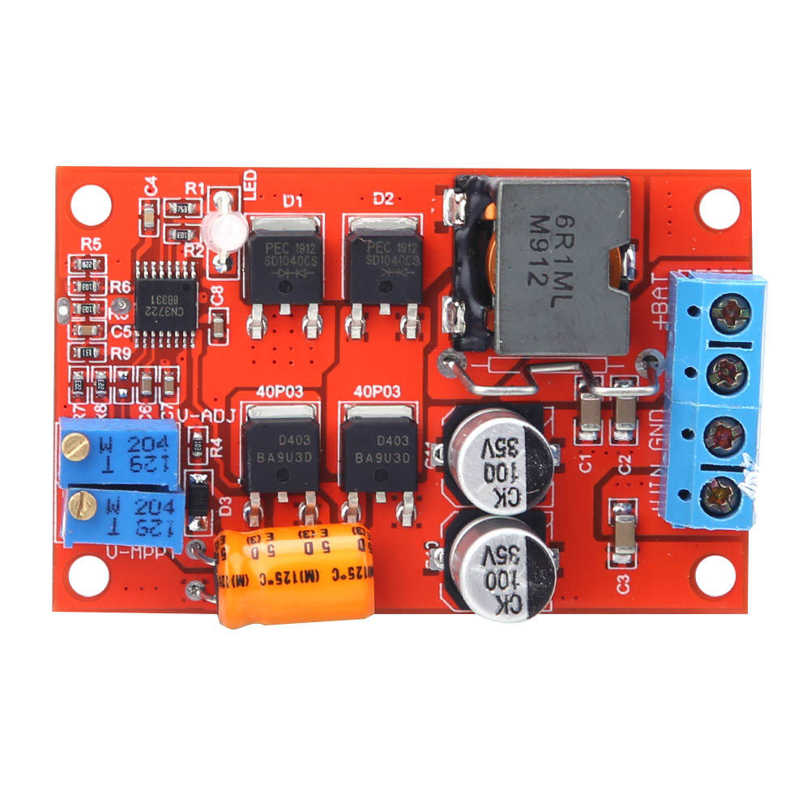 MPPT Solar Panel Regulator Charging Controller 5A. 