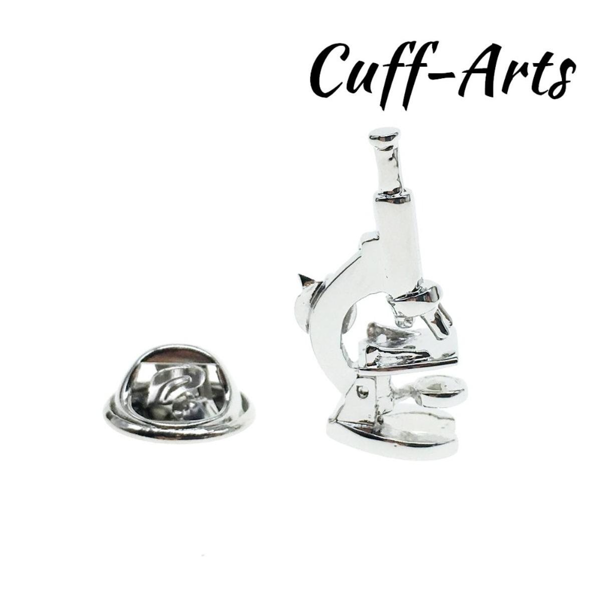 Cuffarts Lapel Pin For Men Microscope Science Lapel Pin Badge Pride Brooch Hijab Pins Enamel Pin Broche Pusheen P10062