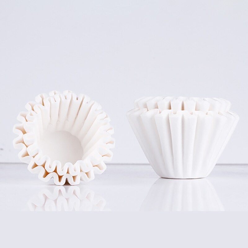 Kalita Wave Paper Filter 50 Sheets Pour Over Coffee Filter 155# for 1 To 2 Cups/185# for 2-4 Cupsr 50p Hand Brew Paper Filters. 
