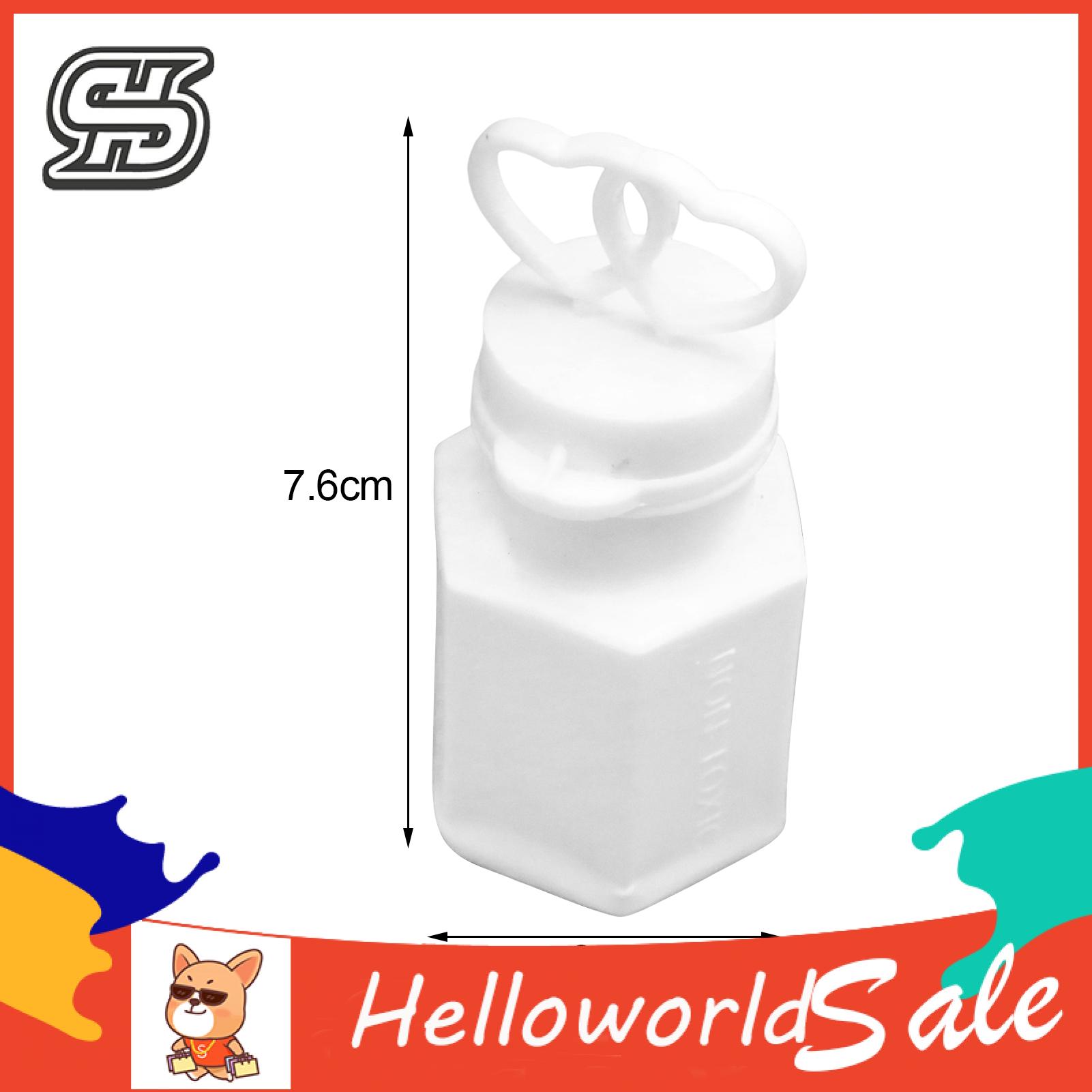 HelloWorld Bubble Maker Bottle Multipurpose DIY Empty Wedding Bubble Bottles Mini Tubes. 