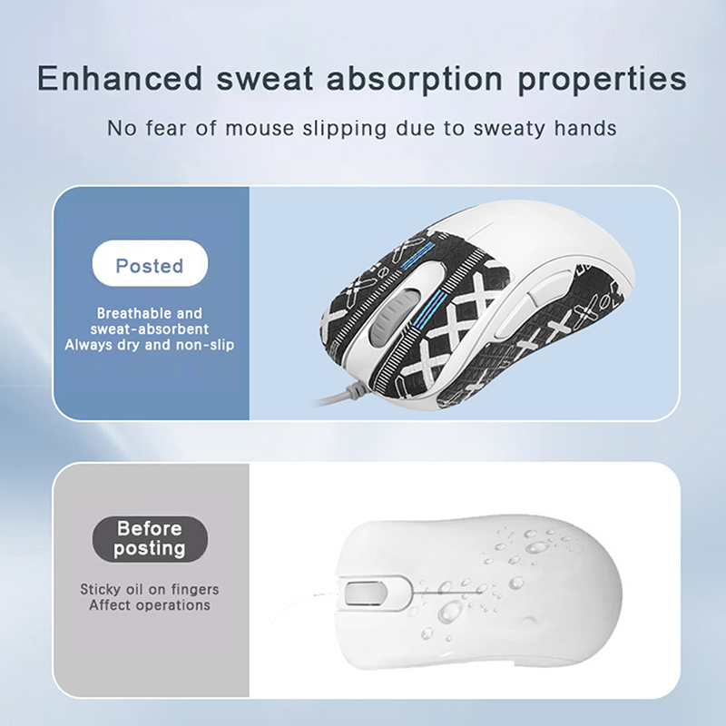 Mouse Grip Tape Skate Sticker Non Slip Suck Sweat Mouse Anti-Slip Sticker For Zowie ECCW EC1-CW EC2-CW EC3-CW. 