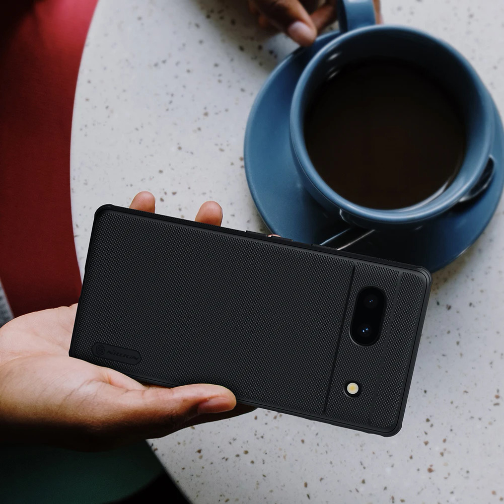 【Healer DingD】Nillkin Case for Google Pixel 7 Pro / Pixel 7 / Pixel 7A, Slim PC+TPU Anti-Scratch Fingerprint Proof Phone Protective Cover. 
