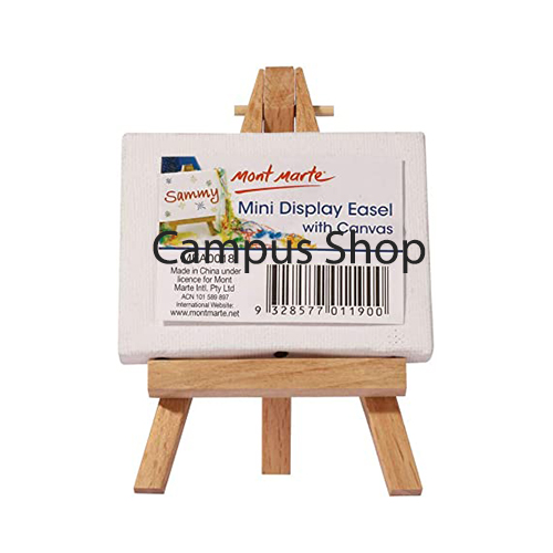 Mont Marte Mini Canvas With Display Easel - Canvas. 