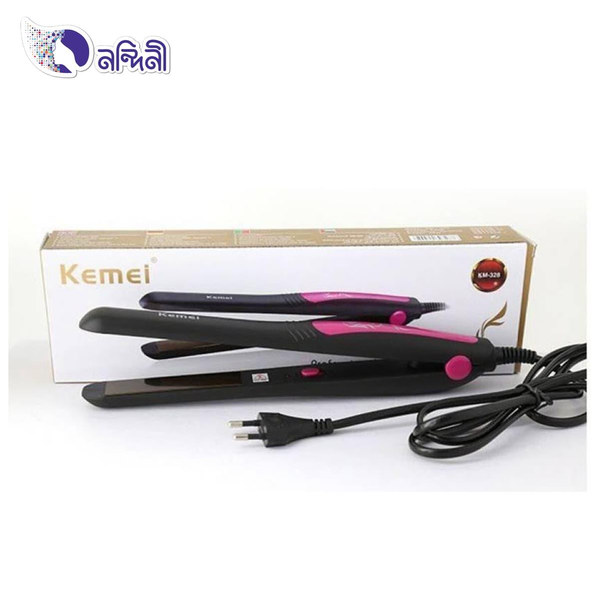 kemei 328 hair straightener