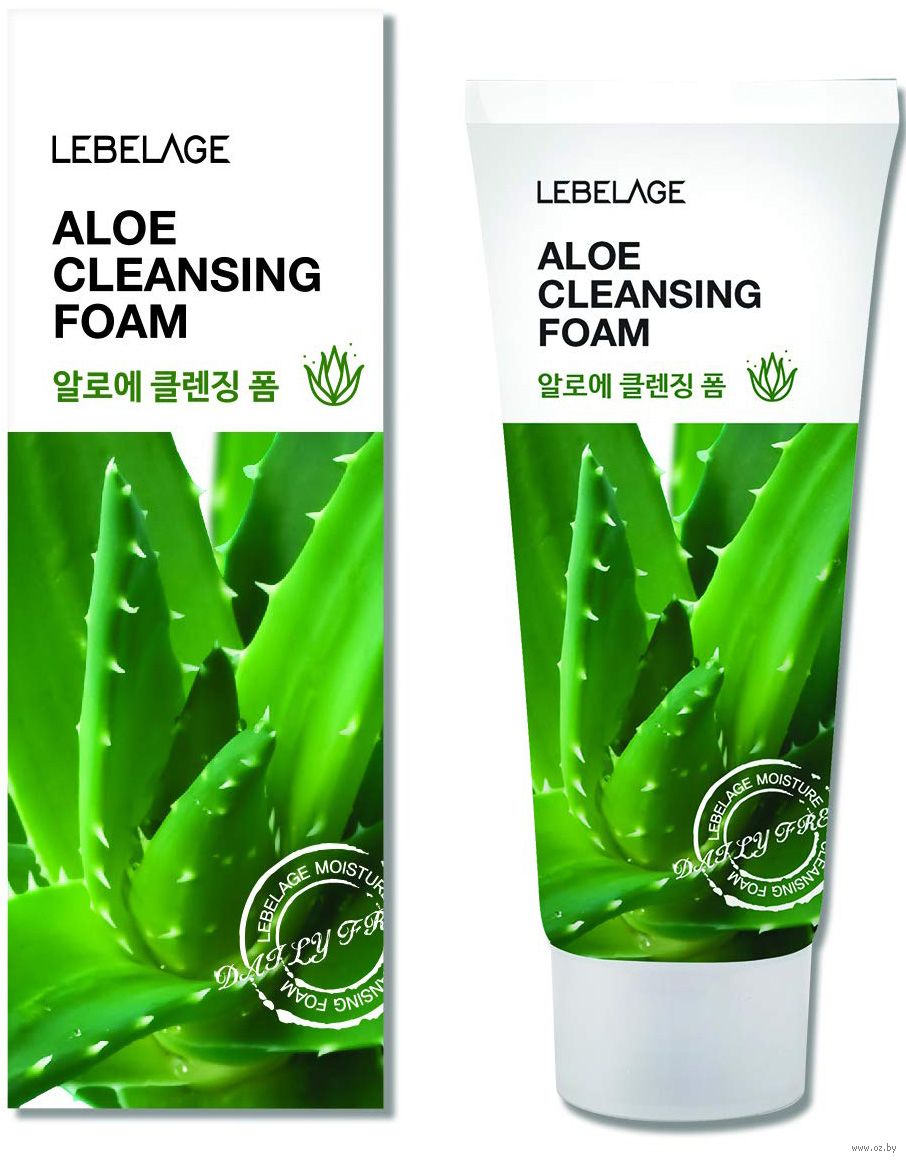 LEBELAGE Aloe Cleansing Foam ,100ml. 
