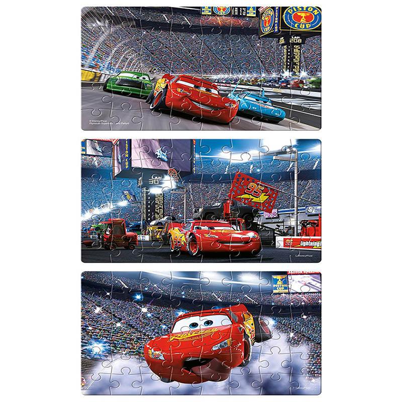 Disney's Cars 3in1 Jigsaw Puzzle-11302. 