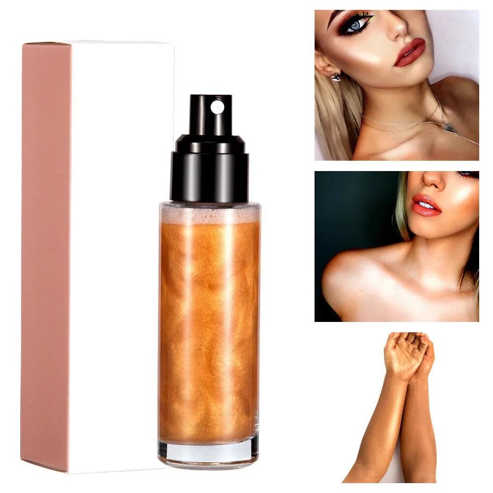 Latei Posies 100ml Iconic London Illuminator Liquid Highlighter Prep Set Glow Highlight Makeup Mist Spray Quicksand Moisturizing Before. 