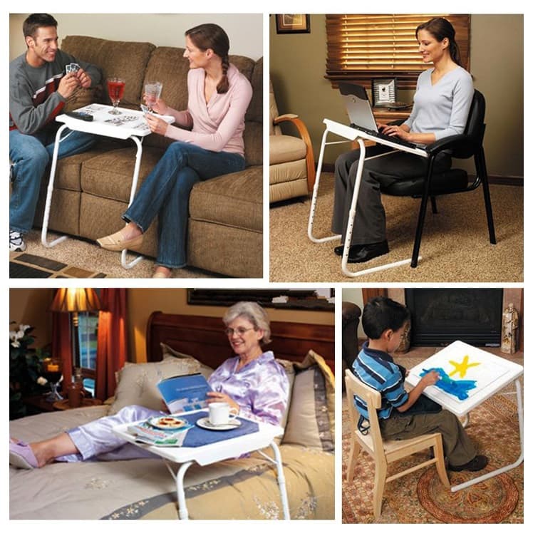 Foldable and Adjustable Table Mate II / Multi-Purpose Folding Table. 