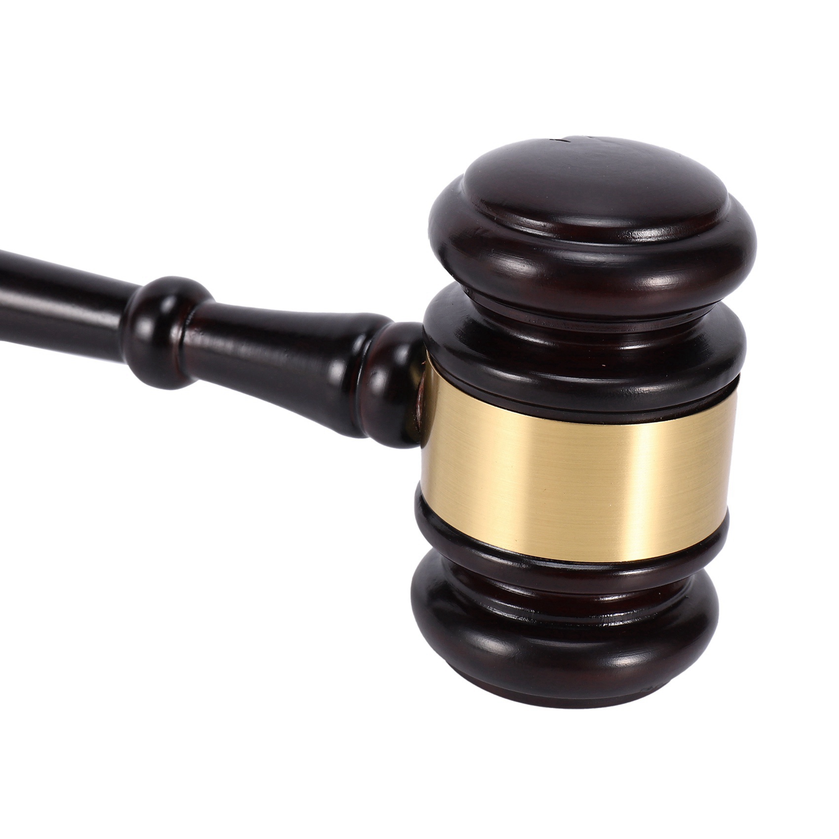 3X Wooden Judge's Gavel Auction Hammer with Sound Block for Attorney Judge Auction Handwork. 