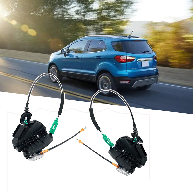 Rear Right Door Lock Latch Actuator CN15-A264A26-DC for Ford Ecosport 2013-2020 Center Door Spring Pins Lock. 
