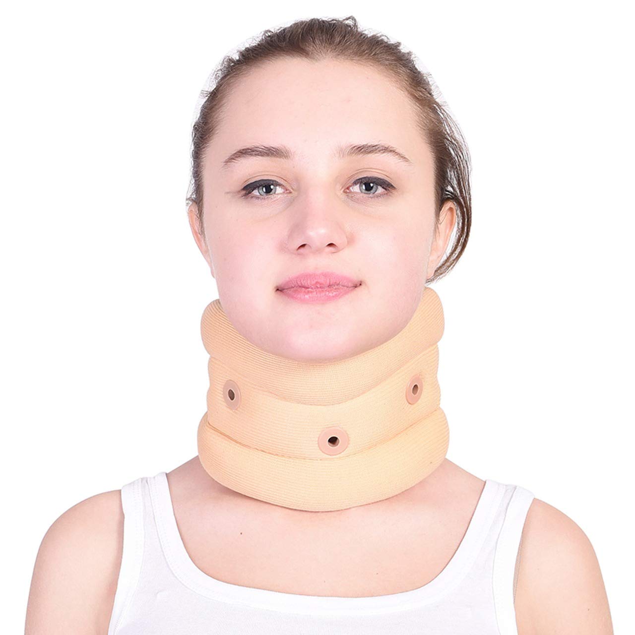 Neck belt outlet for neck pain