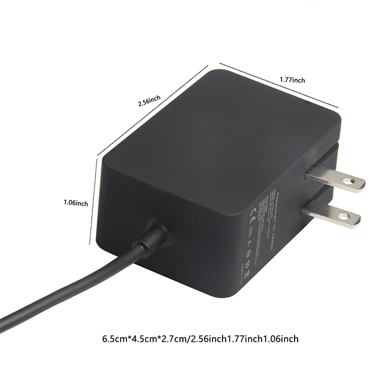 5.2V 2.5A 13W ładowarka dla Microsoft Surface 3 1623 1624 1645 Tablet zasilacz do laptopa zasilacze. 