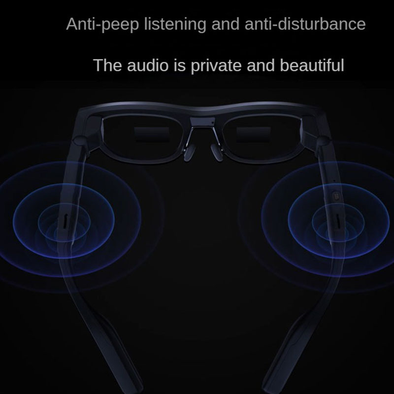 NEW TCL RAYNEO X2 AR Glasses Binocular 8 Threads Thunderbird 2 Smart Glasses Temple Sliding Touch. 