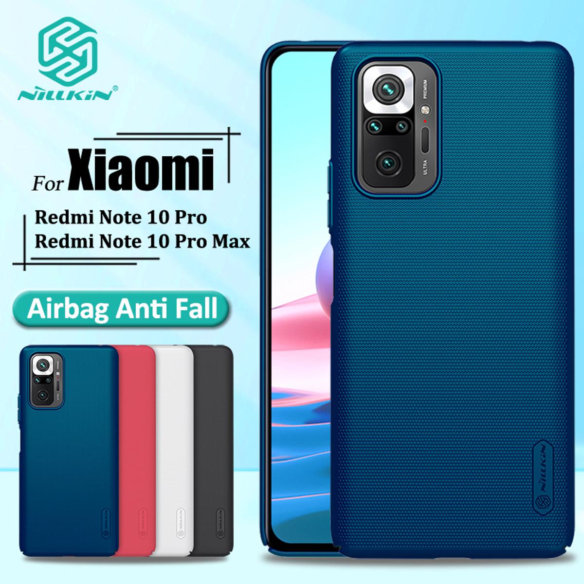 Nillkin Hard Case for Xiaomi Redmi Note 10 Pro / Redmi Note 10 Pro Max Phone Cases , Super Frosted Shield PC Back Cover for Xiaomi Redmi Note 10 Pro / Redmi Note 10 Pro Max