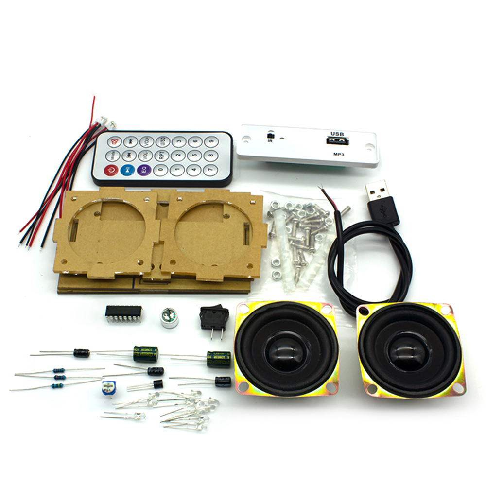 DIY Electronic Welding Kit Bluetooth Speaker Production Assembly Teaching Practice DIY Electronic Kit Component. 