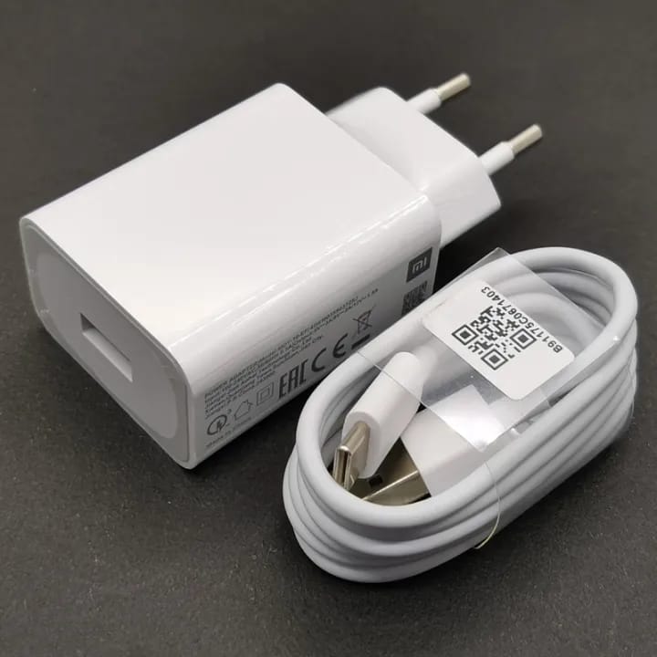 Original Xiaomi Redmi 8 Charger Fast Charge USB Type B PD 27W EU Adapter For Redmi 13R 12 8 9 9T 10 8A Poco C40 M3 Pro Mobile Phone. 