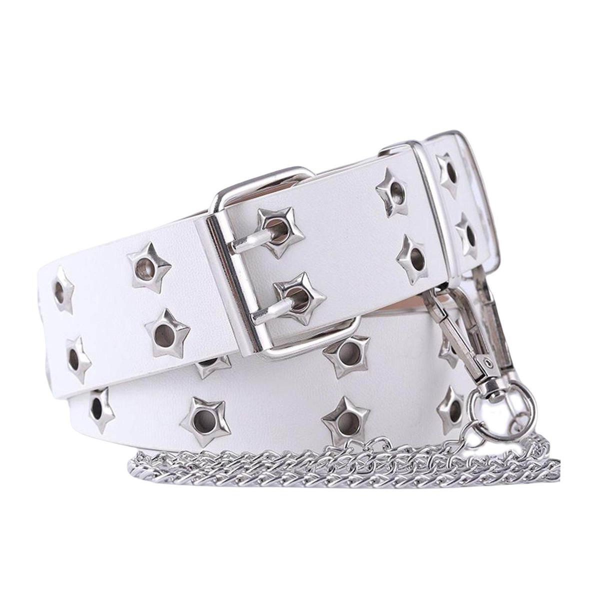 Belts For Women Jeans JLMMEN Harajuku Wide Belt Canvas Web Double