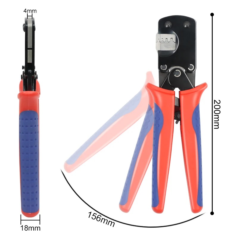 JST DuPont Terminals XH2.54/PH2.0/ZH1.5/SH1.0/ DuPont 2.0/2510 Pliers YE-013BR Mini Crimping Tools 0.03-0.52mm²/32-20AWG. 
